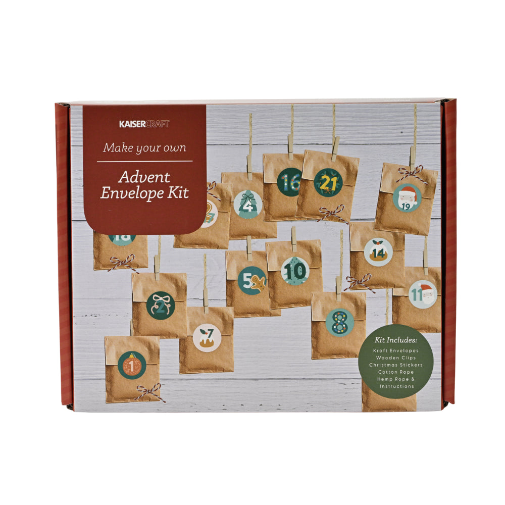 Christmas Make Your Own Advent Envelope Kit